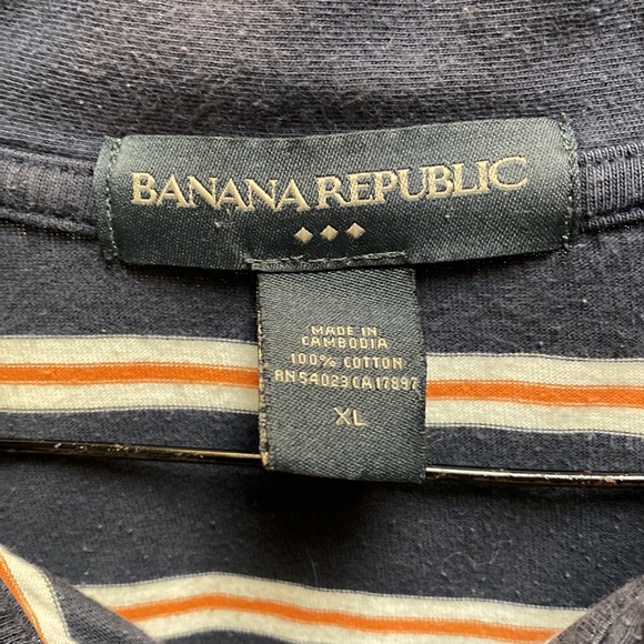 Banana Republic Men’s XL 100% Cotton Polo Shirt - Picture 2 of 3